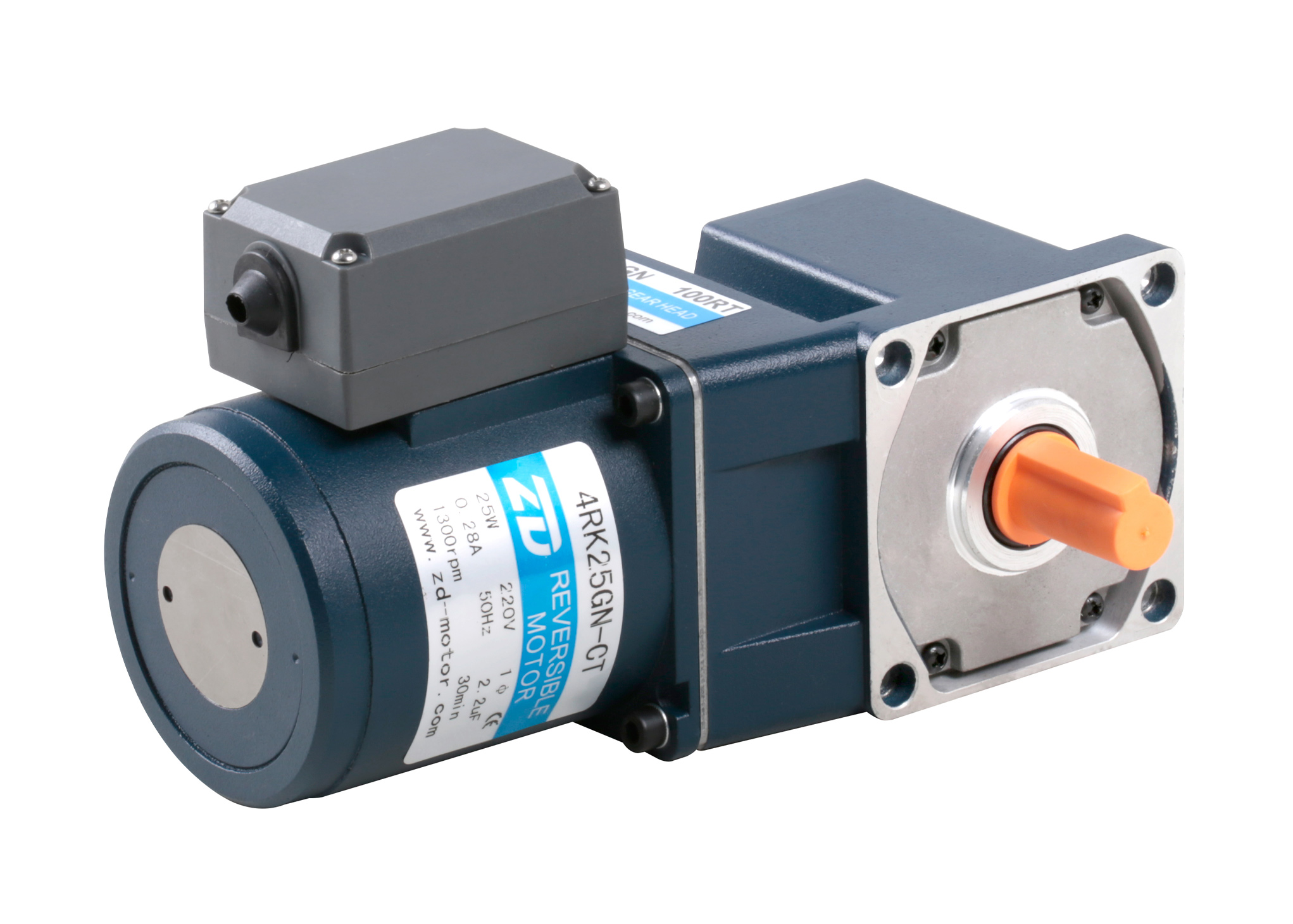 弧錐直角減速電機(jī)-可逆25W